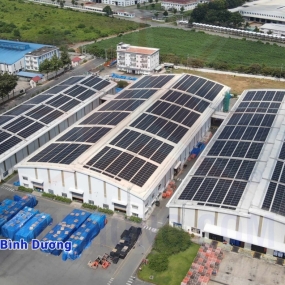 KIỂM ĐỊNH KẾT CẤU MÁI LẮP SOLAR CÔNG TY NHỰA DUY TÂN BÌNH DƯƠNG