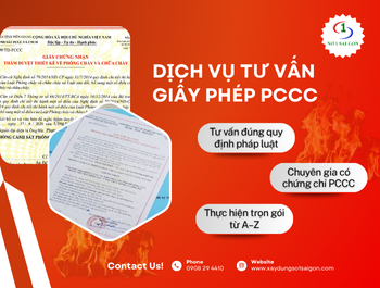Dịch Vụ Tư Vấn Giấy Phép PCCC