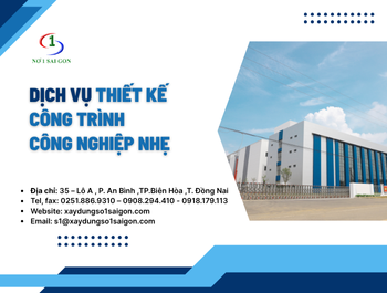 Dịch Vụ Thiết Kế Công Trình Công Nghiệp Nhẹ
